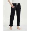 imageGihuo Womens Sherpa Lined Sweatpants Winter Warm Fleece Lined Sweatpants with Pockets Fleece Jogger Pants2 Black