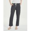 imageGihuo Womens Sherpa Lined Sweatpants Winter Warm Fleece Lined Sweatpants with Pockets Fleece Jogger Pants2 Dark Grey