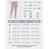 imageGihuo Womens Sherpa Lined Sweatpants Winter Warm Fleece Lined Sweatpants with Pockets Fleece Jogger Pants2 Lightpurple