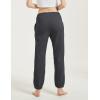 imageGihuo Womens Sherpa Lined Sweatpants Winter Warm Fleece Lined Sweatpants with Pockets Fleece Jogger PantsDark Grey