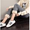 imageGihuo Womens Winter Fleece Pants Sherpa Lined Sweatpants Active Running Jogger Pants02 Dark Grey