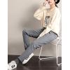imageGihuo Womens Winter Fleece Pants Sherpa Lined Sweatpants Active Running Jogger Pants02 Dark Grey