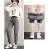 imageGihuo Womens Winter Fleece Pants Sherpa Lined Sweatpants Active Running Jogger Pants02 Dark Grey