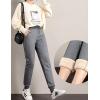 imageGihuo Womens Winter Fleece Pants Sherpa Lined Sweatpants Active Running Jogger Pants02 Dark Grey