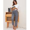 imageGihuo Womens Winter Fleece Pants Sherpa Lined Sweatpants Active Running Jogger PantsDark Grey