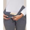 imageGihuo Womens Winter Fleece Pants Sherpa Lined Sweatpants Active Running Jogger PantsDark Grey