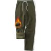imageGihuo Sweatpants Women Fleece Lined Pants Casual Sweatpants Winter Warm Lounge Athletic Joggers Pants with PocketsArmy