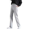imageGihuo Womens Casual Active OpenBottom Sports Running SweatpantLight Grey