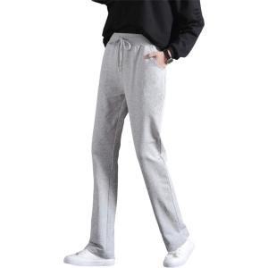 imageGihuo Womens Casual Active OpenBottom Sports Running SweatpantLight Grey