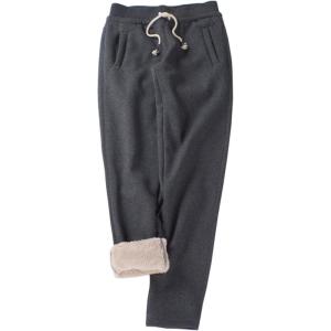 imageGihuo Womens Sherpa Lined Sweatpants Winter Warm Fleece Lined Sweatpants with Pockets Fleece Jogger Pants2 Dark Grey