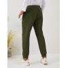 imageGihuo Men Sweatpants Sherpa Fleece Lined Sweatpants Winter Thermal Active Outdoor Sports Track Jogger Pants01 Army