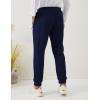 imageGihuo Men Sweatpants Sherpa Fleece Lined Sweatpants Winter Thermal Active Outdoor Sports Track Jogger Pants01 Navy