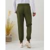 imageGihuo Men Sweatpants Sherpa Fleece Lined Sweatpants Winter Thermal Active Outdoor Sports Track Jogger Pants02 Army