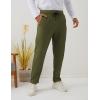 imageGihuo Men Sweatpants Sherpa Fleece Lined Sweatpants Winter Thermal Active Outdoor Sports Track Jogger Pants03 Army
