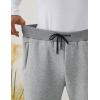 imageGihuo Men Sweatpants Sherpa Fleece Lined Sweatpants Winter Thermal Active Outdoor Sports Track Jogger Pants03lightgrey