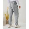 imageGihuo Men Sweatpants Sherpa Fleece Lined Sweatpants Winter Thermal Active Outdoor Sports Track Jogger Pants03lightgrey