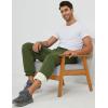 imageGihuo Mens Sherpa Lined Athletic Sweatpants Winter Warm Track Pants01 Armygreenribbed Cuffs