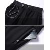 imageGihuo Mens Sherpa Lined Athletic Sweatpants Winter Warm Track Pants01 Blackribbed Cuffs