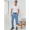 imageGihuo Mens Sherpa Lined Athletic Sweatpants Winter Warm Track Pants01 Blueribbed Cuffs