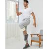 imageGihuo Mens Sherpa Lined Athletic Sweatpants Winter Warm Track Pants01 Lightgreyribbed Cuffs