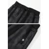 imageGihuo Mens Sherpa Lined Athletic Sweatpants Winter Warm Track Pants02 Blackcamo Straight Cuffs