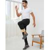 imageGihuo Mens Sherpa Lined Athletic Sweatpants Winter Warm Track Pants02 Blackstraight Cuffs
