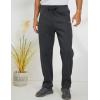 imageGihuo Mens Sherpa Lined Athletic Sweatpants Winter Warm Track Pants02 Dark Greystraight Cuffs