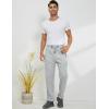imageGihuo Mens Sherpa Lined Athletic Sweatpants Winter Warm Track Pants02 Lightgreystraight Cuffs