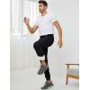 imageGihuo Mens Winter Warm Fleece Pants Sherpa Fleece Lined Jogger Pants Sweatpants02 Blackribbed Cuffs