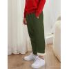 imageGihuo Unisex Boys Girls Winter Warm Sherpa Lined Sweatpants JoggerArmy