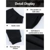 imageGihuo Unisex Boys Girls Winter Warm Sherpa Lined Sweatpants JoggerBlack