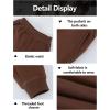 imageGihuo Unisex Boys Girls Winter Warm Sherpa Lined Sweatpants JoggerBrown