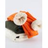 imageGihuo Unisex Boys Girls Winter Warm Sherpa Lined Sweatpants JoggerOrange