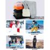 imageGihuo Unisex Boys Girls Winter Warm Sherpa Lined Sweatpants JoggerRed
