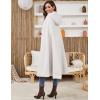 imageGihuo Cape Poncho Womens Hooded Maxi Cloak Coat Winter Warm Long Cloak Cosplay Costumes OuterwearBeige