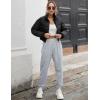 imageGihuo Women s Cropped Quilted Puffer Jacket Outerwear Coats01black