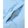 imageGihuo Women s Cropped Quilted Puffer Jacket Outerwear Coats01blue
