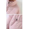 imageGihuo Womens Winter Cropped Puffer Jacket Coat Short Warm Quilted JacketPink