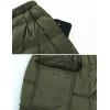 imageGihuo Snow Pants Womens Winter Windproof Down Pants Warm Outdoor Ski Pants Padded Loose Ultralight Warm TrousersArmy