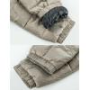 imageGihuo Snow Pants Womens Winter Windproof Down Pants Warm Outdoor Ski Pants Padded Loose Ultralight Warm TrousersKhaki