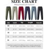 imageGihuo Snow Pants Womens Winter Windproof Down Pants Warm Outdoor Ski Pants Padded Loose Ultralight Warm TrousersNavy