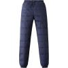 imageGihuo Snow Pants Womens Winter Windproof Down Pants Warm Outdoor Ski Pants Padded Loose Ultralight Warm TrousersNavy