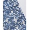 imageGihuo Womens Linen Overalls Loose Fit Baggy Bib Overalls Wide Leg Jumpsuit03blue