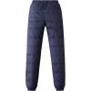 imageGihuo Snow Pants Womens Winter Windproof Down Pants Warm Outdoor Ski Pants Padded Loose Ultralight Warm TrousersNavy