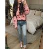 imageGihuo Valentine Heart Sweater for Women Cute Kawaii Casual Crewneck Long Sleeve Knitted Pullover SweatersPink