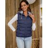 imageGihuo Womens Puffer Vest Zip Up Quilted Padded Winter Sleeveless Hooded Vest Gilet Warm Jacket Outerwear Vest02navy
