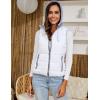 imageGihuo Womens Puffer Vest Zip Up Quilted Padded Winter Sleeveless Hooded Vest Gilet Warm Jacket Outerwear VestOffwhite