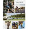 imageGihuo Mens Fishing Vest Utility Safari Travel Vest with Pockets Outdoor Work Photo Cargo Fly Summer VestKhakimesh