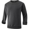 imageGihuo Mens Crewneck Sweatshirt  Soft Fleece Pullover Casual Comfortable Sweatshirt for Men Classic FitDarkgrey