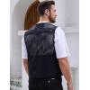 imageGihuo Mens Fishing Safari Vest with Pockets for Summer TravelBlack 03